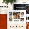 cookblog food personal blog elementor template kit