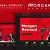 morgan renoud personal podcast elementor templat