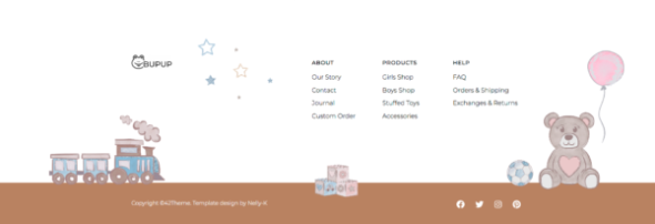 Bubup — Kids Store & Baby Shop Elementor Template Kit