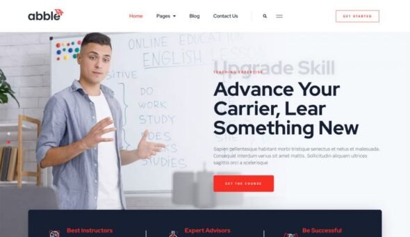 Online Learning & Education Elementor Template Kit