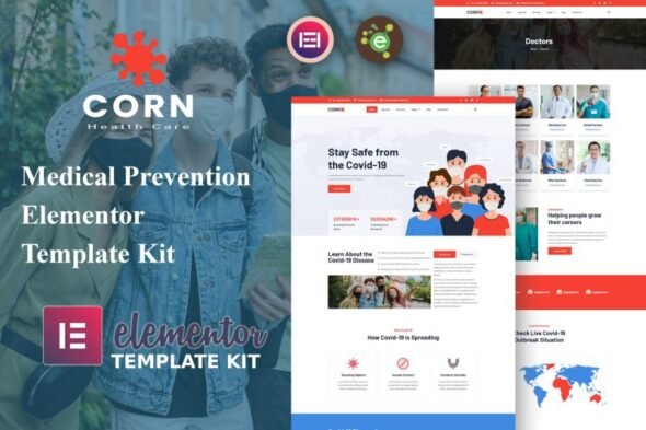 Corn - Medical Prevention Elementor Template Kit
