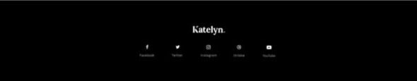 katelyn modern blog template kit