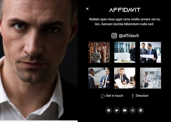 Affidavit – Lawyer & Law Firm Elementor Template Kit