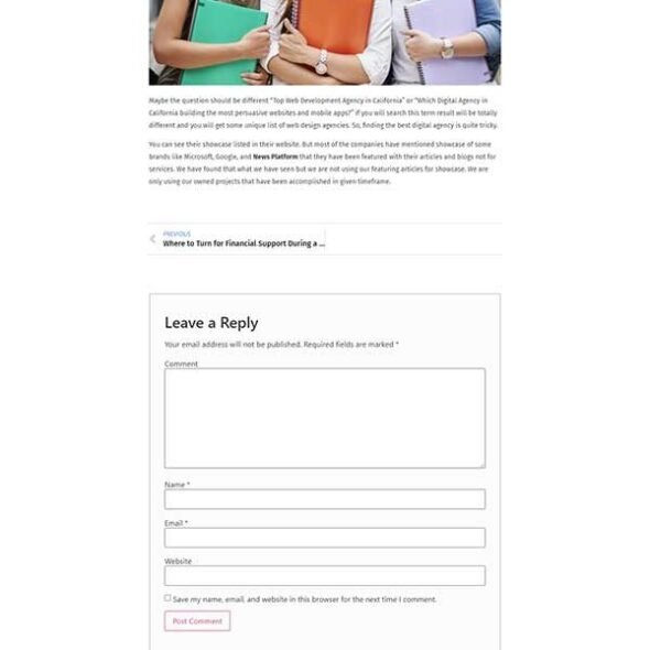 Education & Learning Courses Wordpress Elementor Template Kit