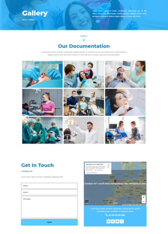Dentes - Medical Elementor Template Kit download