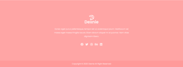 Dexnie - Personal Portfolio Elementor Template Kit