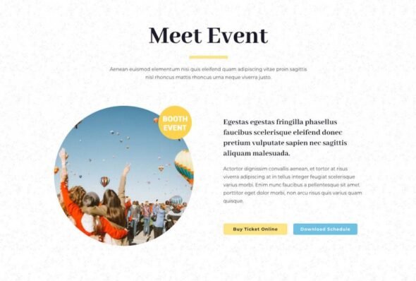 Evtro - Conference Event Elementor Template Kit