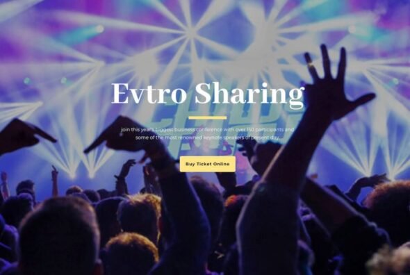 Evtro - Conference Event Elementor Template Kit