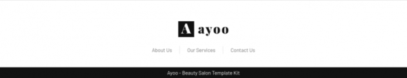 Ayoo - Beauty Salon Services Elementor Template Kits