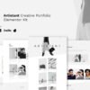 Artistant - Creative Photography Portfolio Elementor Template Kit