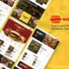 Barata - Fast Food & Burger Elementor Template Kit