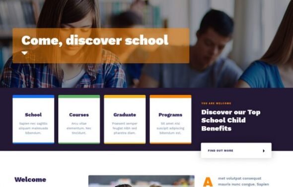 EdSchool - Education Template Kit