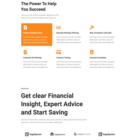 Fintar - Finance Management Elementor Template Kit