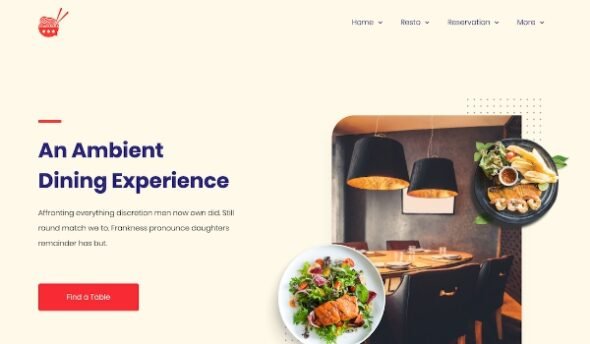 Bresto | Restaurant & Cafe Food Elementor Template Kit