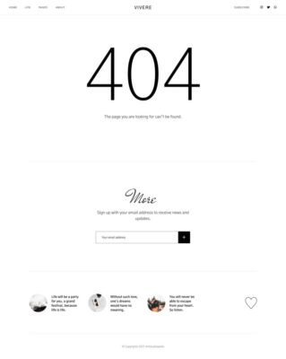 Vivere - Creative Blog Elementor Template Kit