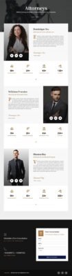 Legale - Lawyer & Law Firm Template Kit