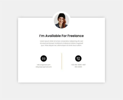 Nikicivi - Elegant CV/Resume & Portfolio Elementor Template Kit