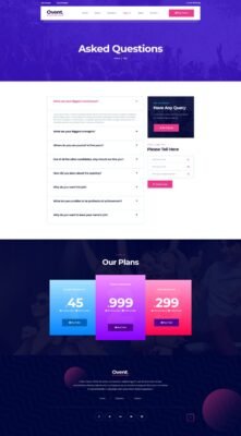 Ovent - Event Conference & Meetup Elementor Template Kit