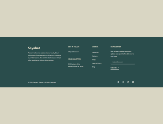 Sayahat - Travel Agency Elementor Template kit