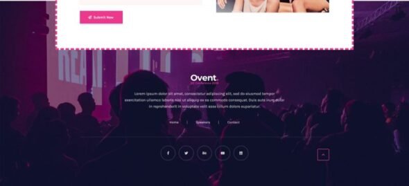 Ovent - Event Conference & Meetup Elementor Template Kit