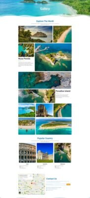 Vacaday - Travel Agency Elementor Template Kit