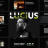 Lucius - Personal Portfolio Elementor Template Kit