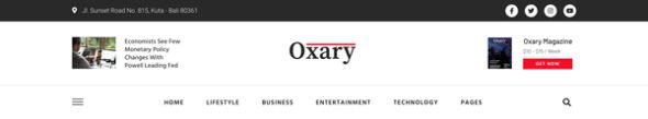 Oxary – News & Magazine Elementor Template Kit