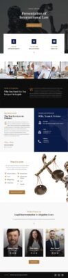 Legale - Lawyer & Law Firm Template Kit