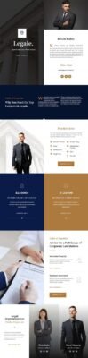 Legale - Lawyer & Law Firm Template Kit