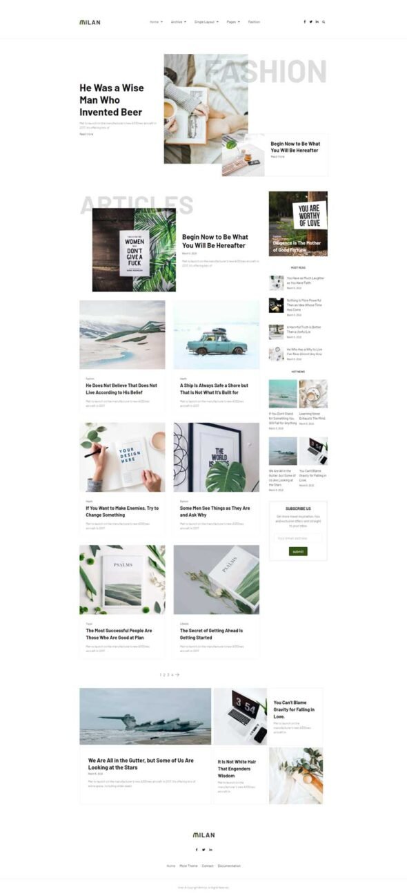 Nelly - Blog & Magazine Elementor Template Kit