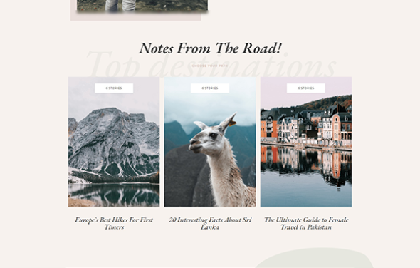 TravelKit - Journal & Blog Template Kit for Elementor