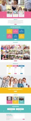 Partiez - Kids Party Planner Elementor Template Kit