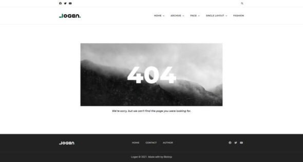 Logen - Lifestyle Blog Elementor Template Kit