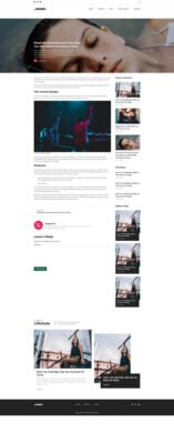 Logen - Lifestyle Blog Elementor Template Kit