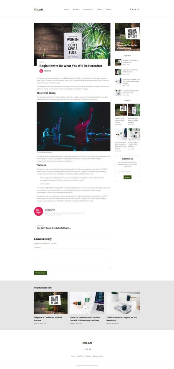 Nelly - Blog & Magazine Elementor Template Kit