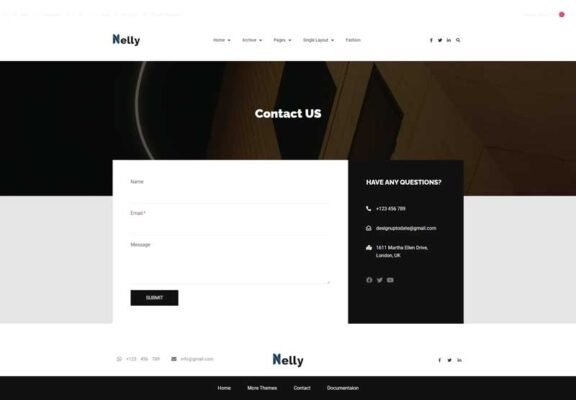 Nelly - Blog & Magazine Elementor Template Kit