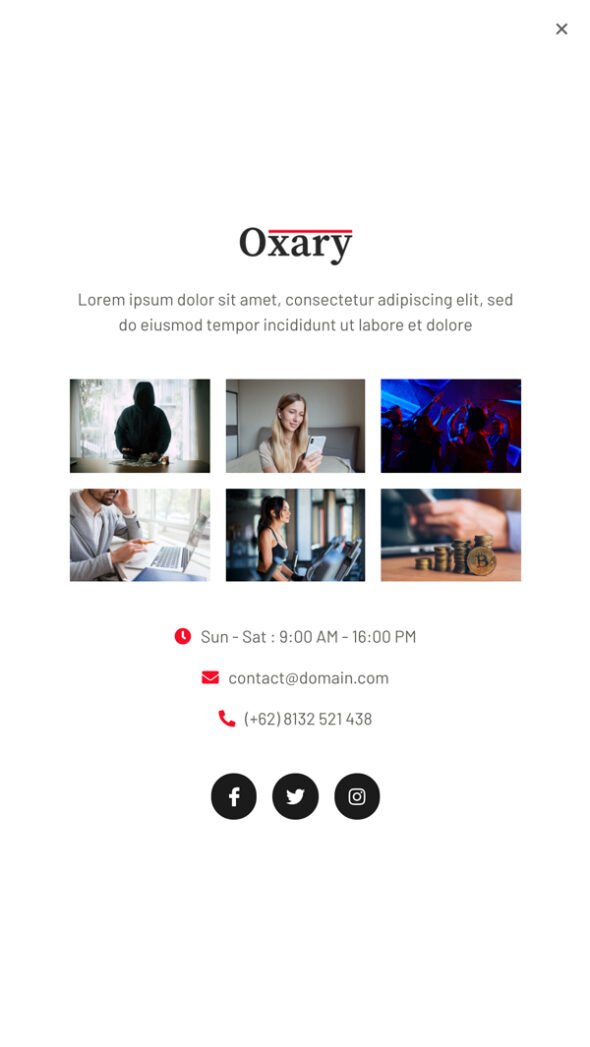 Oxary – News & Magazine Elementor Template Kit