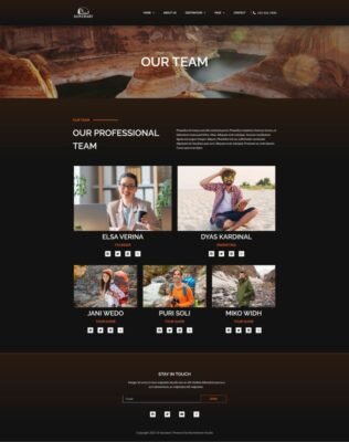 Sanubari - Travel & Tour Agency Elementor Template Kit