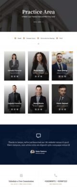 Legale - Lawyer & Law Firm Template Kit