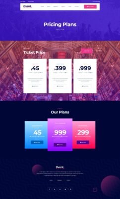 Ovent - Event Conference & Meetup Elementor Template Kit