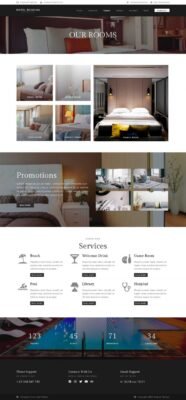 Nicdark Hotel Booking - Template Kit