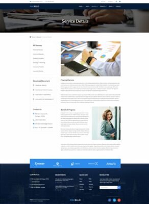 Macello - Business Consulting & Accounting Elementor Template Kit