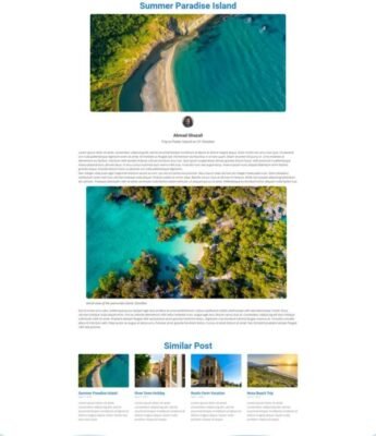 Vacaday - Travel Agency Elementor Template Kit