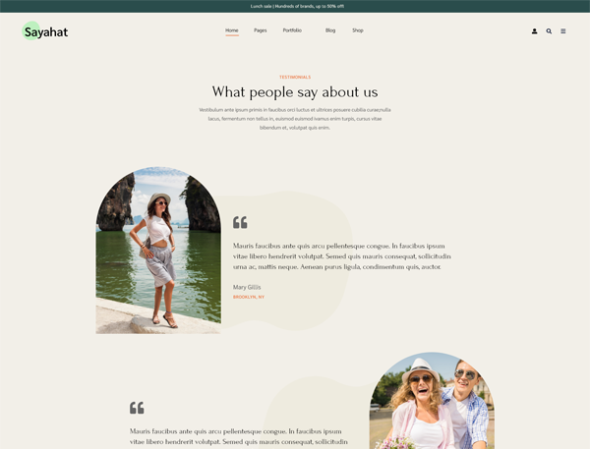 Sayahat - Travel Agency Elementor Template kit