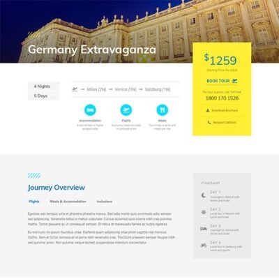 WeTravel - Travel and Tourism Template Kit