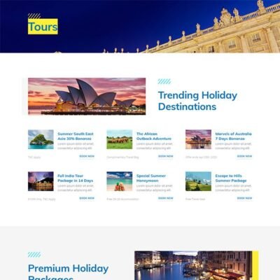 WeTravel - Travel and Tourism Template Kit