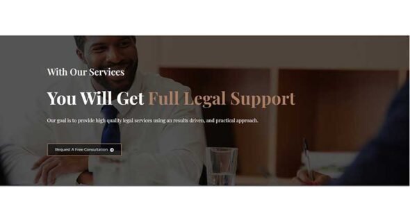 Urban Law - Lawyer & Law Firm Elementor Template Kit