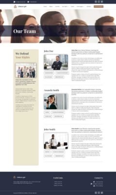 Urban Law - Lawyer & Law Firm Elementor Template Kit