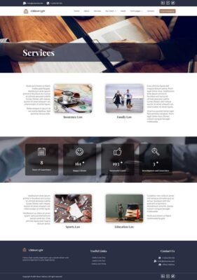 Urban Law - Lawyer & Law Firm Elementor Template Kit