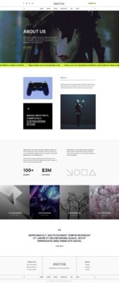 Brutal | Creative Agency & Advertising Service Elementor Template Kit